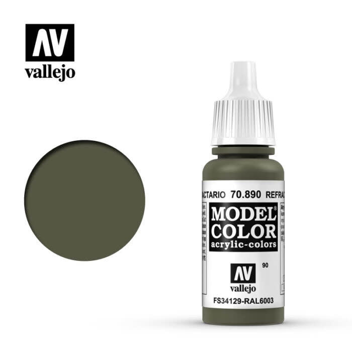 Vallejo 70890 Model Color Refractive Green Paint 17mL NIB