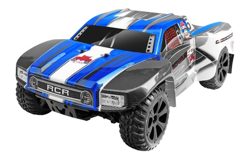 Redcat Racing Blackout SC 1/10 Scale Electric Brushed 4x4 2.4GHz Short Course Truck Blue RTR