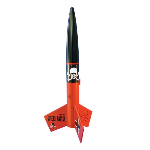 Estes Rockets 0651 Der Red Max Rocket Kit Skill Level 1 NIB