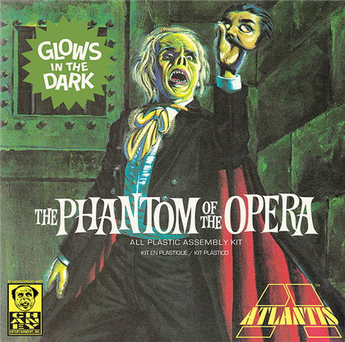 Atlantis A451 Phantom of the Opera Glow in the Dark Edition 1/8 Plastic Model Kit NIB