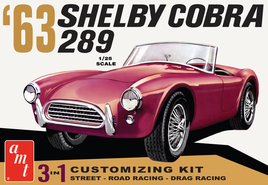 AMT 1963 Shelby Cobra 289 Model Kit