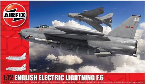 Airfix A05042A English Electric Lightning F.6 1/72 Scale Plastic Model Kit NIB
