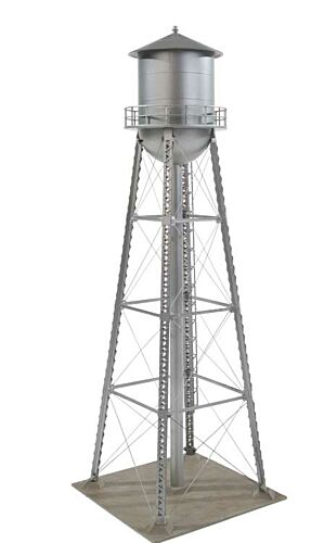 Walthers Cornerstone 933-2826 HO City Water Tower Silver Assembled NIB
