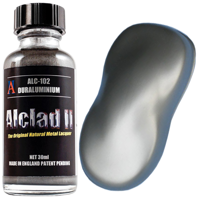 Alclad II 102 Duraluminum Lacquer Paint 30mL NIB