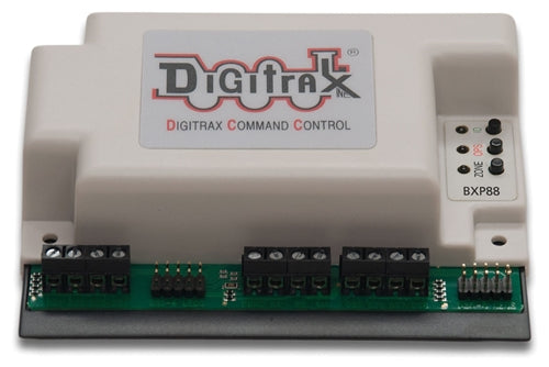 Digitrax BXP88 8-Zone Detector/Transponder NIB