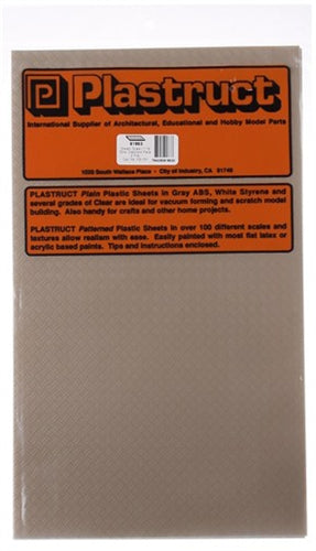 Plastruct 91683 PS-151 Double Diamond Plate Safety Tread Patterned Sheets White .187" Spacing Pkg of 2 NIB