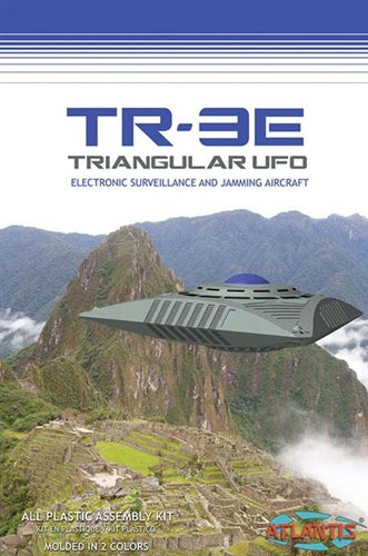 Atlantis 1011 TR-3E Triangular UFO Plastic Model Kit NIB