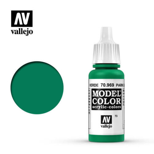 Vallejo 70969 Model Color Park Green Flat Acrylic Paint 17mL NIB