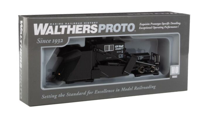 Walthers Proto 920-110118 HO Jordan Spreader Canadian Pacific CPR CP #402877 Black NIB RTR