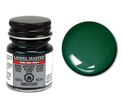 Testors Model Master 2779 Pearl Dark Green Enamel Paint, 0.5 OZ Bottle