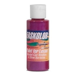 Faskolor 40153 60mL Fasescent Candy Red Paint for Lexan