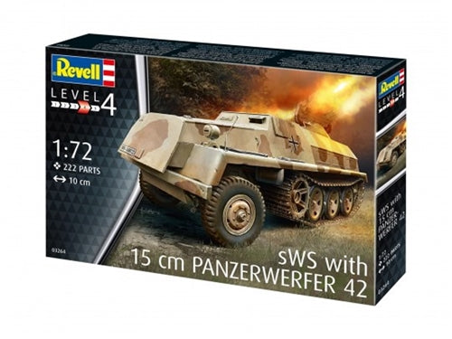 Revell Germany 03264 sWS with 15 cm Panzerwerfer 42 1/72 Scale Plastic Model Kit NIB