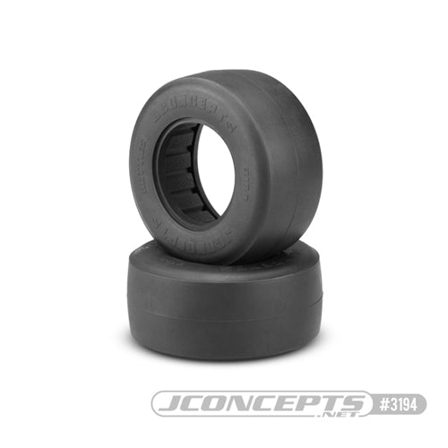 JConcepts 3194-02 Hotties Street Eliminator SCT Drag Racing Rear Tires (2) (Green Compound) NIB
