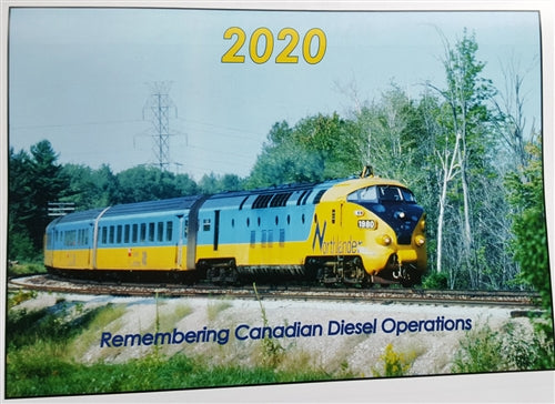Superior Art Editions Inc. "Remembering Canadian Diesel Operations" 2020 Wall Calendar NIB