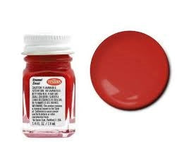Testors 1105 Spotlight Red Enamel Paint 1/4oz (7.4mL) NIB