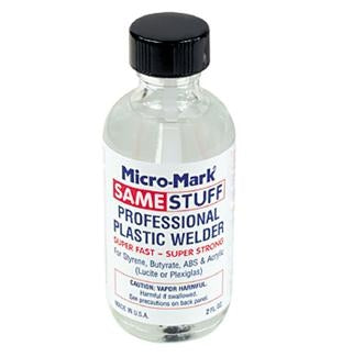 Micro-Mark 84113 Same Stuff Professional Plastic Welder Refill 2 fl. oz NIB
