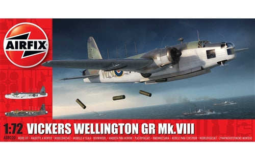 Airfix A08020 Vickers Wellington GR Mk.VIII 1/72 Scale Plastic Model Kit NIB