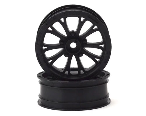 Pro-Line 2775-03 2WD Pomona Drag Spec 2.2" Front Drag Racing Wheels (2) w/ 12mm Hex (Black) NIB