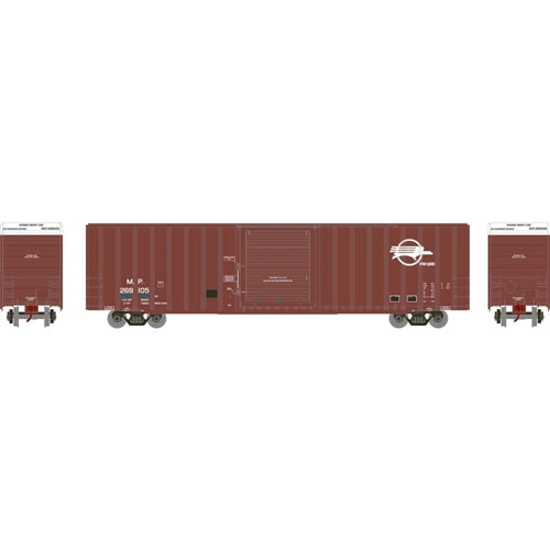 Athearn Ready To Roll ATH72767 HO 60' ICC Hi-Cube Boxcar Missouri Pacific MP #269105 Oxide Red White Top End Caps White/Black Lettering NIB RTR