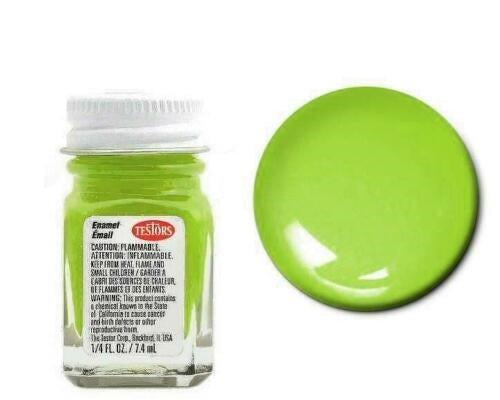 Testors 1125 Gloss Sublime Green Enamel Paint 1/4oz (7.4mL) NIB