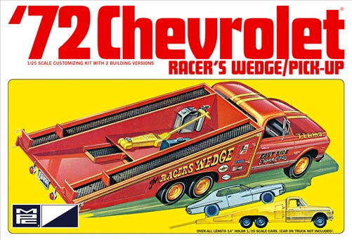 MPC MPC885 1972 Chevy Racer's Wedge Pick Up 1/25 Scale Plastic Model Kit NIB