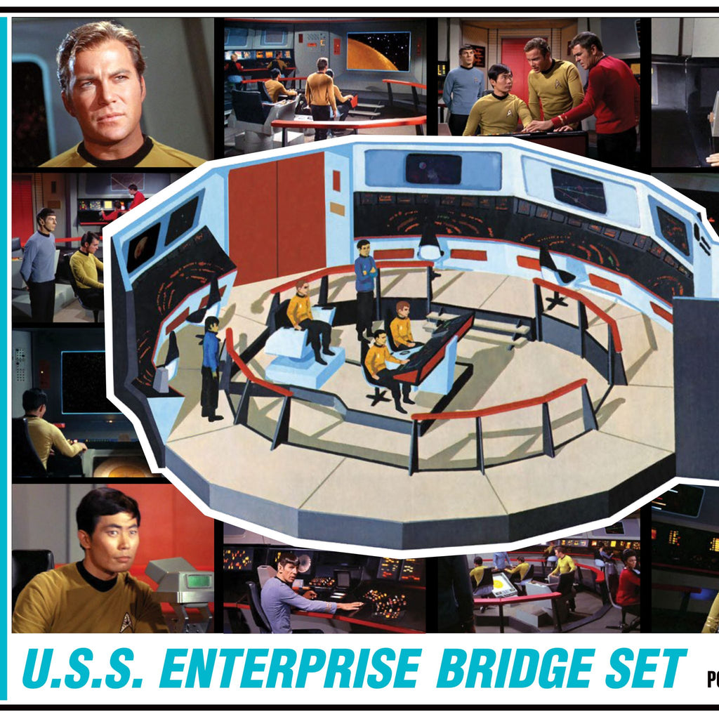 AMT Star Trek Enterprises Bridge 1/32 Model Kit