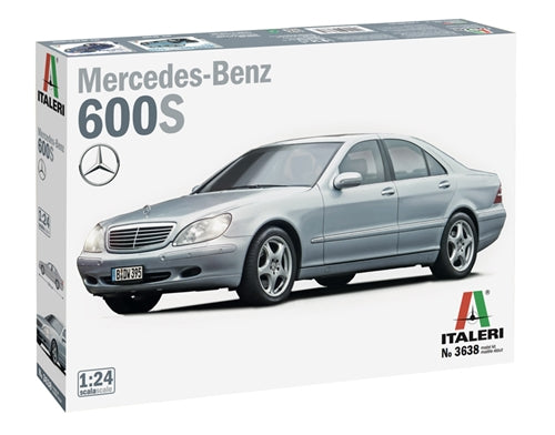Italeri 3638 Mercedes Benz 600S 1/24 Plastic Model Kit NIB