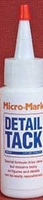 Micro-Mark 84774 Detail Tack 2 Oz. Applicator Bottle NIB