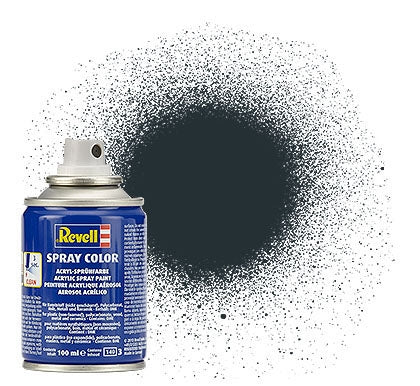Revell 34109 Anthracite Grey Matt Acrylic Spray 100ml NIB