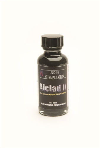 Alclad II 418 Hot Metal Carbon Lacquer 30mL NIB