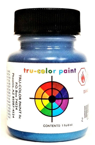 Tru-Color TCP-095 Via Rail Blue Paint Bottle 1oz NIB