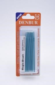 Denbur Magic-Brush Medium 1.5mm (Teal) Pkg of 20 NIB