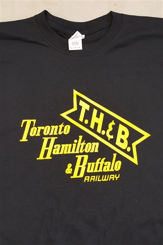 Trestle Nostalgia Co. T-Shirt LIMITED EDITION Toronto, Hamilton & Buffalo Railroad TH&B THB SIZE LARGE (LG)
