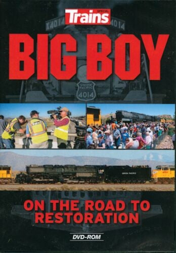 Big Boy - On the Road to Restoration (Special Trains) Kalmbach Publishing Co. DVD NIB