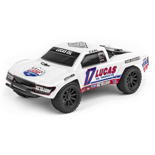 Team Associated SC28 1/28 Scale RTR 2wd Short Course Truck w/ 2.4GHz Radio White Lucas Oil Edition