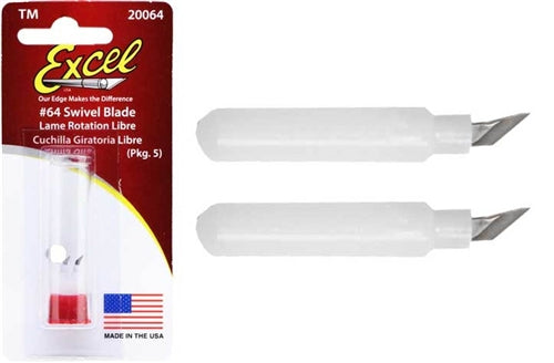 Excel 20064 #64 Replacement Swivel Blades NIB