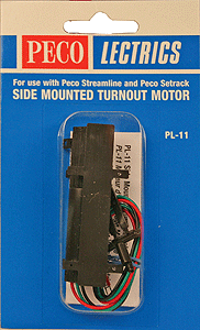 Peco PL-11 HO Side-Mounting Turnout Motor NIB