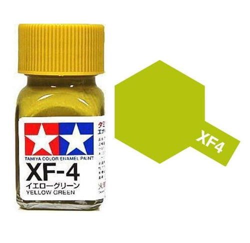 Tamiya 80304 Enamel EXF-4 Yellow Green Mini Bottle 10mL (1/3oz) NIB