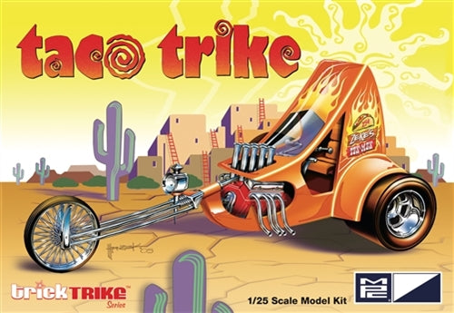 MPC MPC893 Taco Trike (Trick Trikes Series) 1/25 Plastic Model Kit (Level 2) NIB