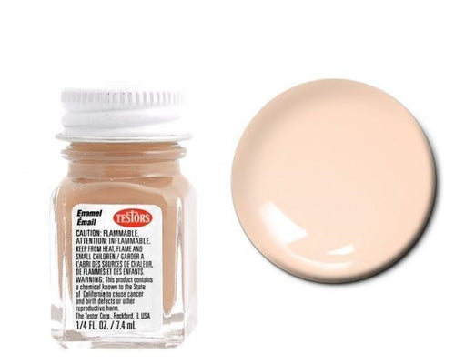 Testors 1116 Gloss Cream Enamel Paint 1/4oz (7.4mL) NIB
