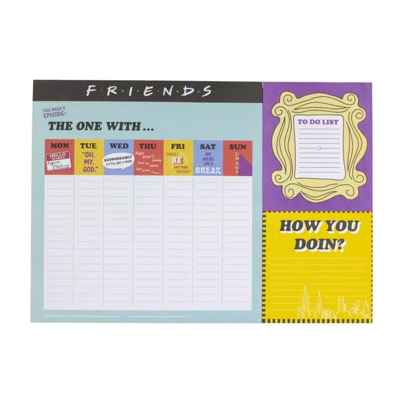 Friends Weekly Planner