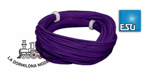 ESU 51941 LokSound Purple Hi-Flex Wire .6mm AWG36 10m Long NIB
