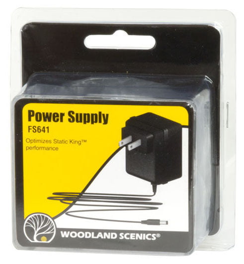 Woodland Scenics FS641 Power Supply for Static King NIB