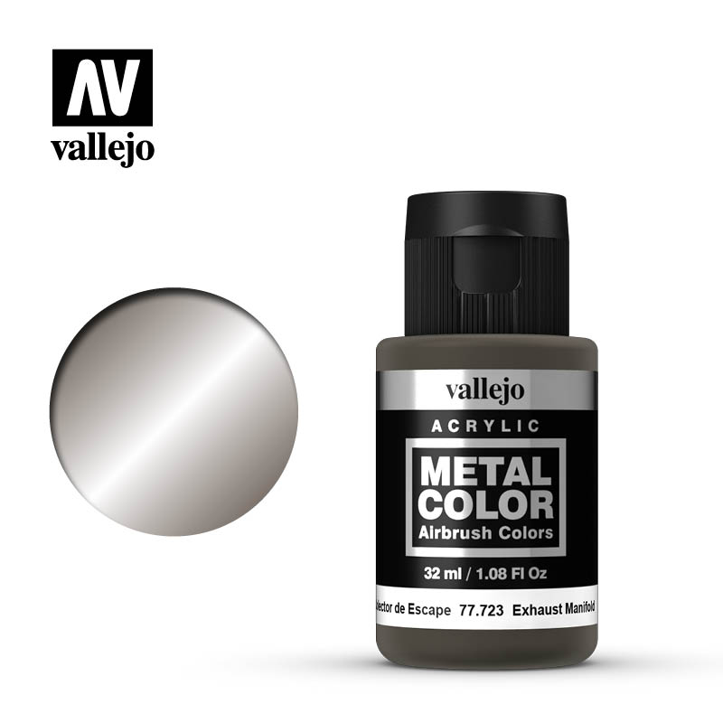Vallejo 77723 Metal Color Exhaust Manifold Acrylic Paint 32mL NIB