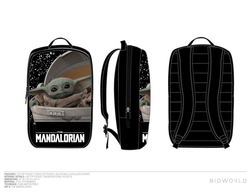 Star Wars - The Child Printed Backpack