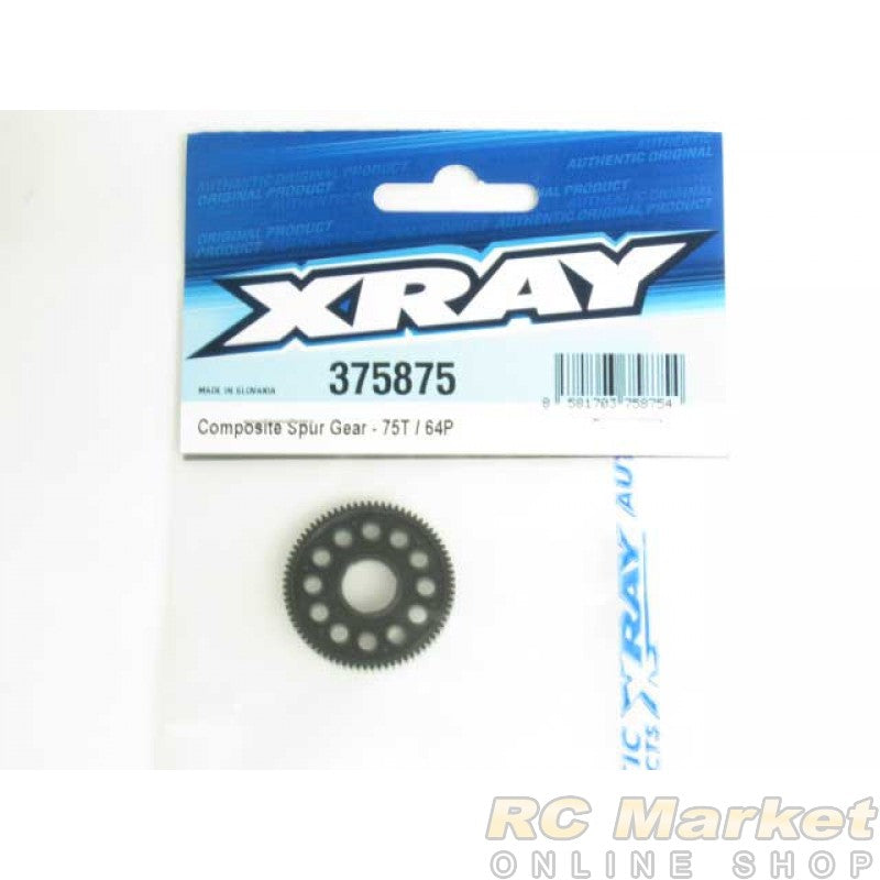 XRAY 375875 64P Composite Spur Gear (75T) NIB
