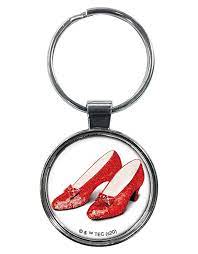 Wizard of Oz Ruby Slippers Keychain