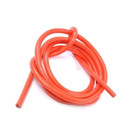 Wire 12AWG Silicone Red 1' Section