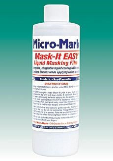 Micro-Mark 80923 Mask-It Easy 8 fl. oz. NIB