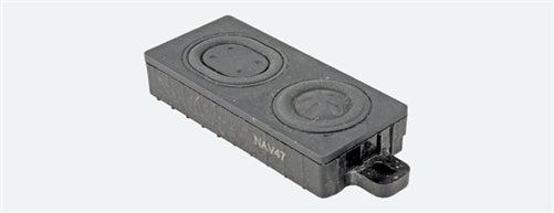 ESU 50344 Rectangular Speaker with Enclosure 8 Ohm, 15/16 x 2-5/32 x 11/32" 24 x 55 x 8.6mm NIB